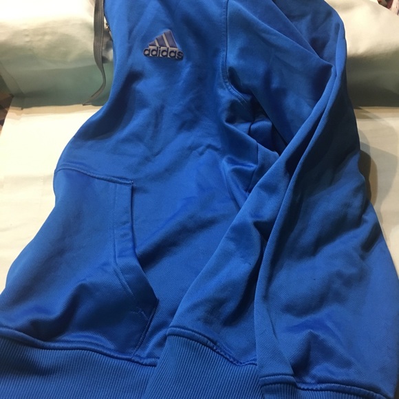 adidas Other - BLUE ADIDAS zip up hoodie